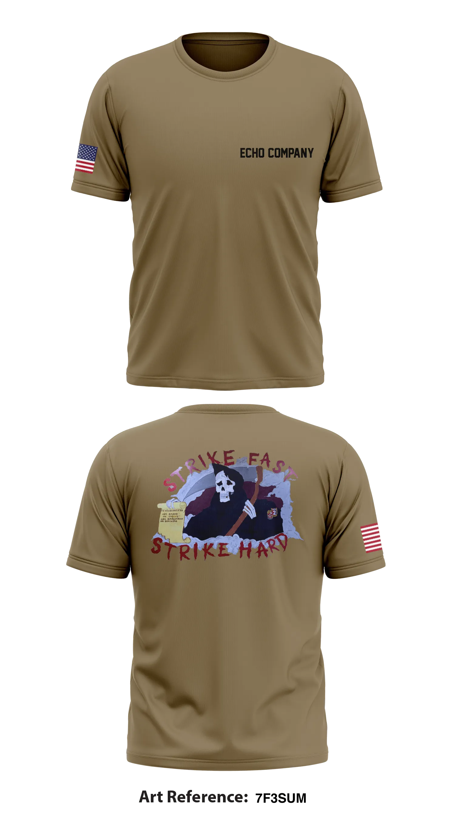 Echo Company Store 1 Core Men's SS Performance Tee - 7F3SuM