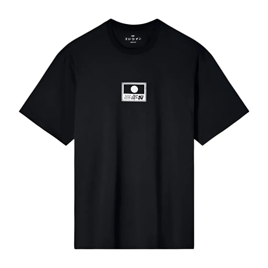 Edwin Staff T-shirt Black