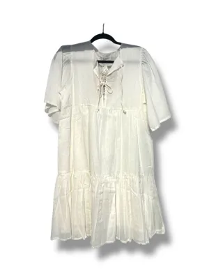 Emerson Fry India collection white boho dress NWT white XS/S