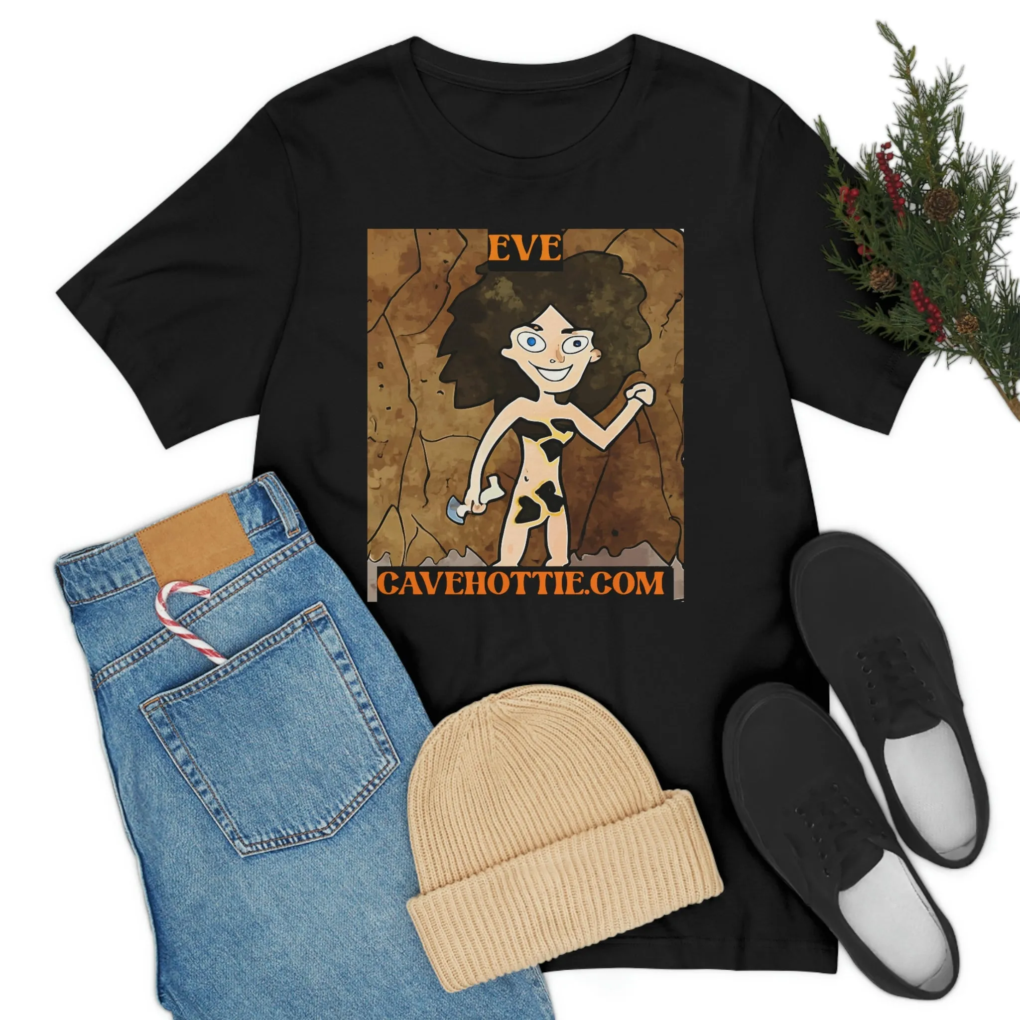 Eve Cavehottie.com Short Sleeve Tee