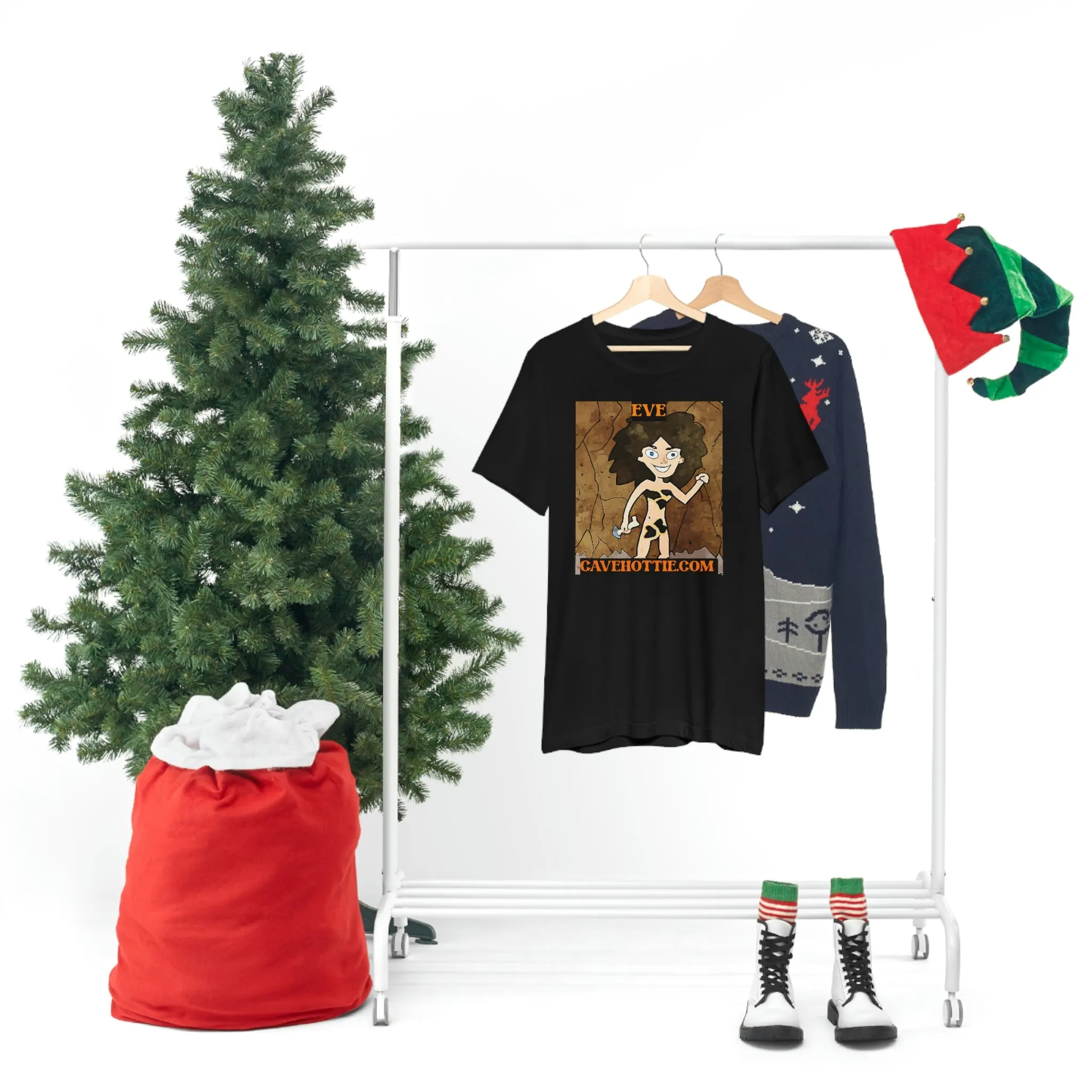 Eve Cavehottie.com Short Sleeve Tee