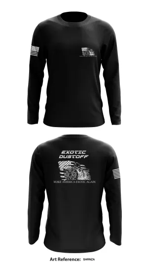 EXOTIC DUSTOFF Core Men's LS Performance Tee - sHrNzA