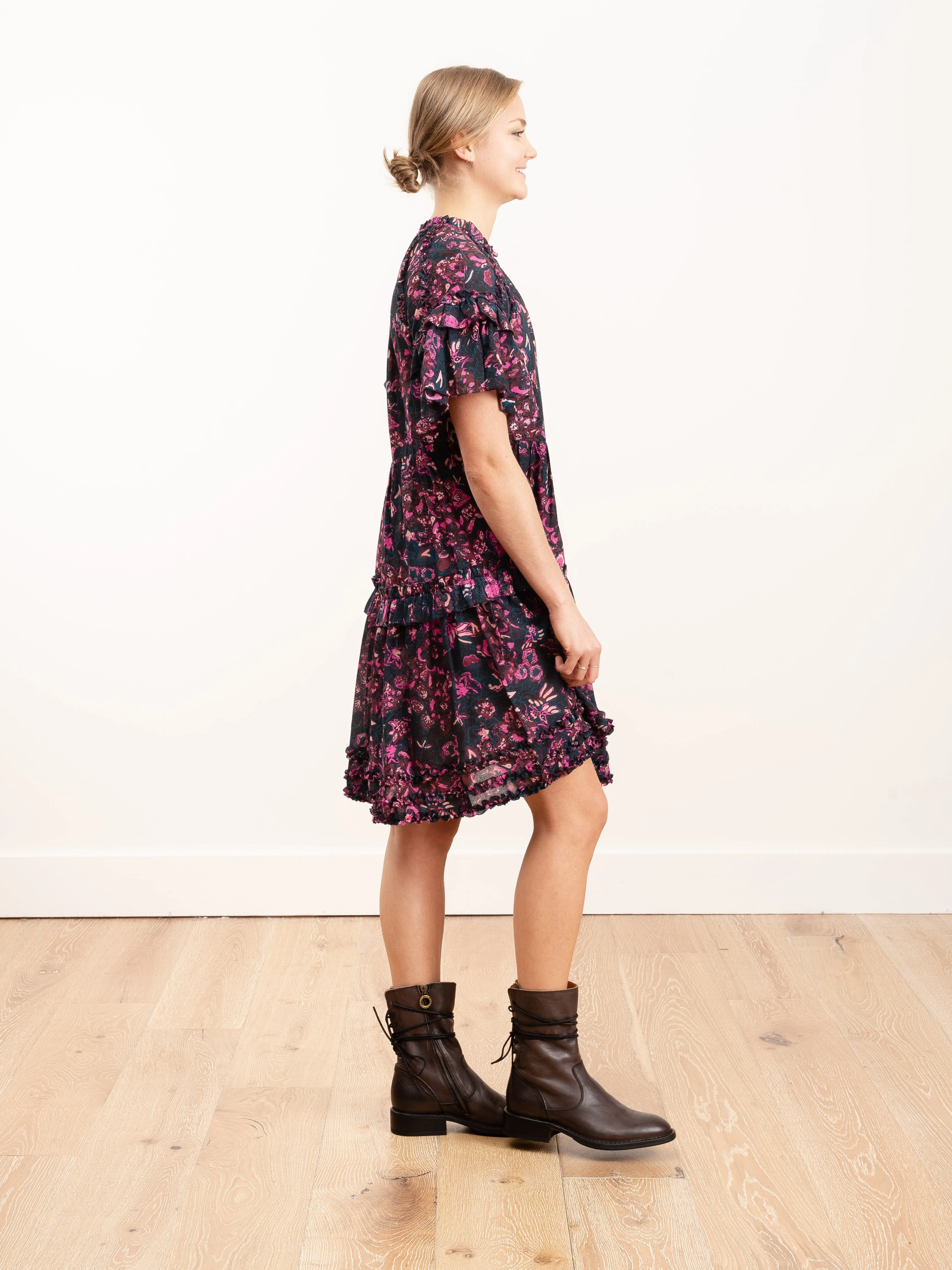 fawn dress - midnight