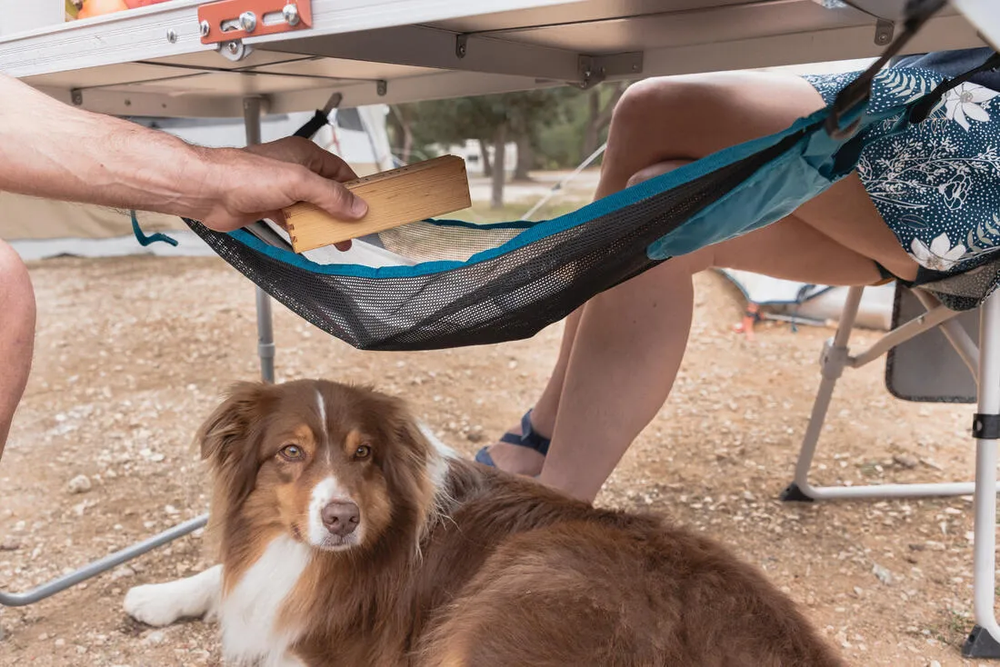 FILET DE RANGEMENT POUR TABLE DE CAMPING