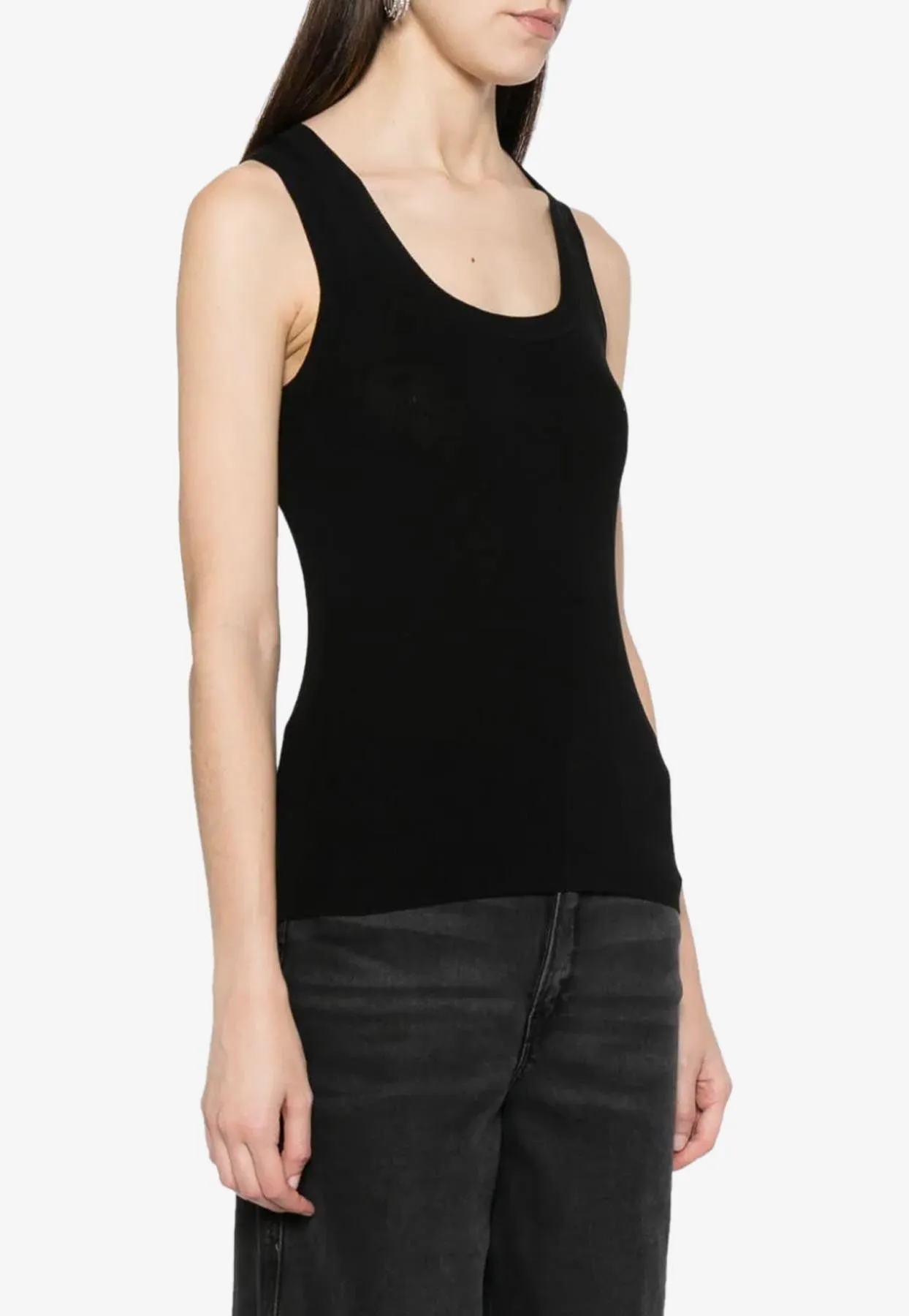 Fine Ribbed Tank Top