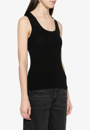 Fine Ribbed Tank Top