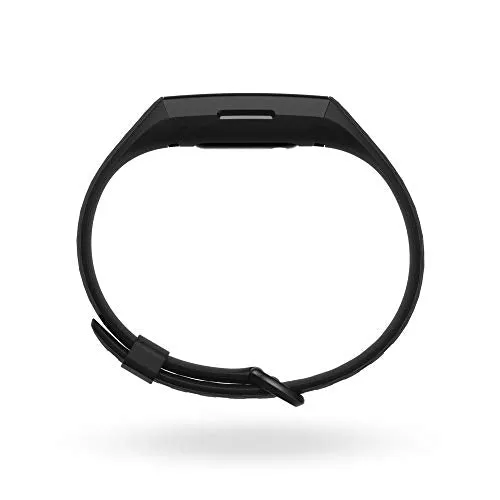 Fitbit Charge 4 Fitness and Activity Tracker with Built-in GPS, Heart Rate, Sleep & Swim Tracking, One Size (S & L Bands Included) (Black)