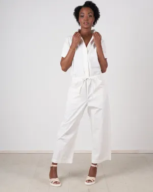 forever overall - ebra white