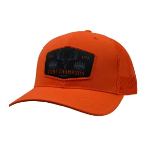 Fort Thompson Mesh Back Logo Cap Patch - Blaze Orange