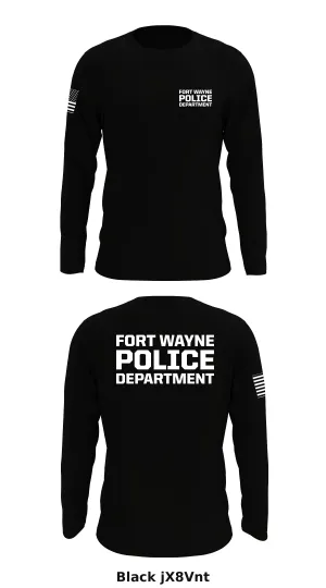 Fort Wayne Police Department  Store 1 Core Men's LS Performance Tee - jX8Vnt