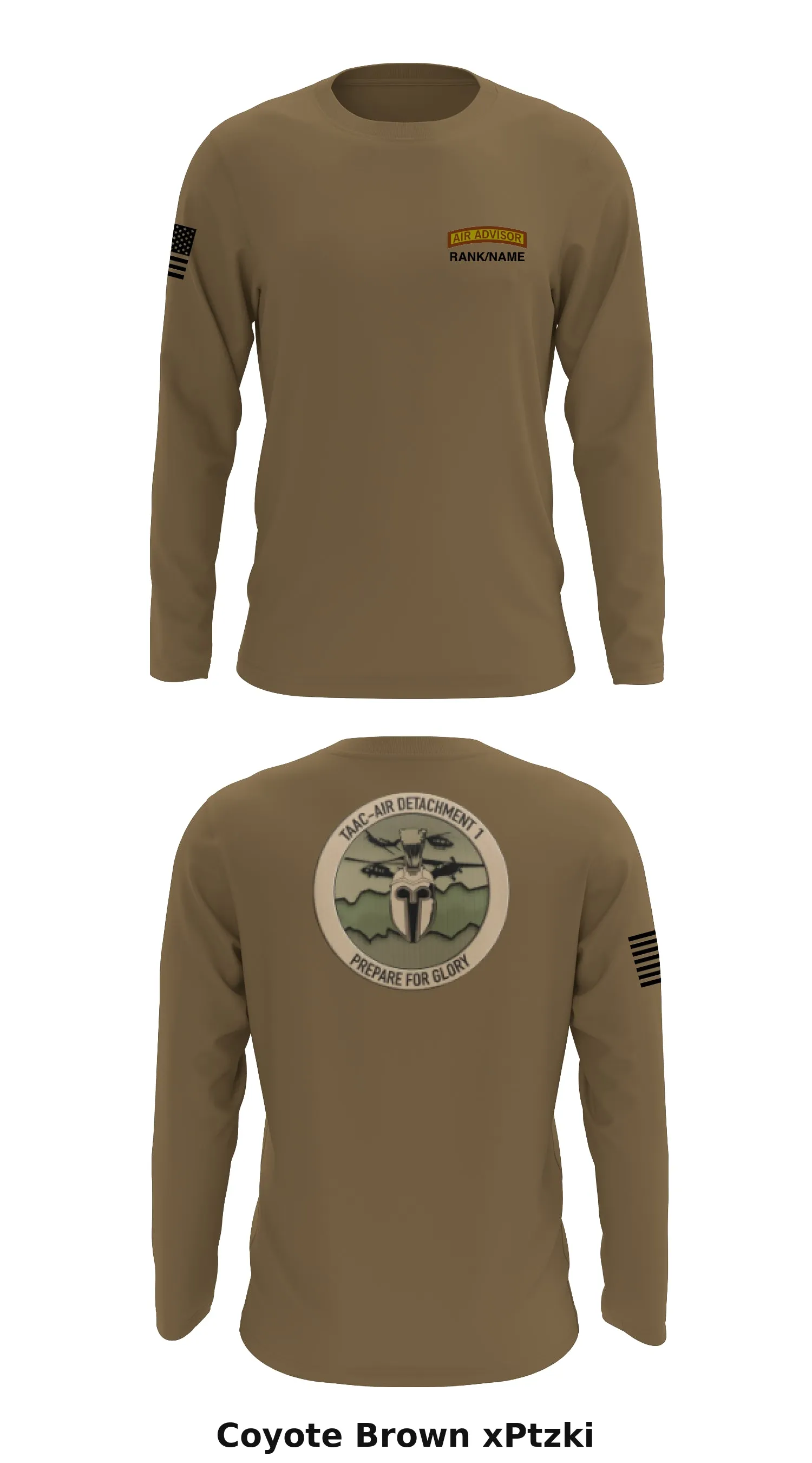 FORWARD OPERATING BASE OQAB Store 1 Core Men's LS Performance Tee - xPtzki
