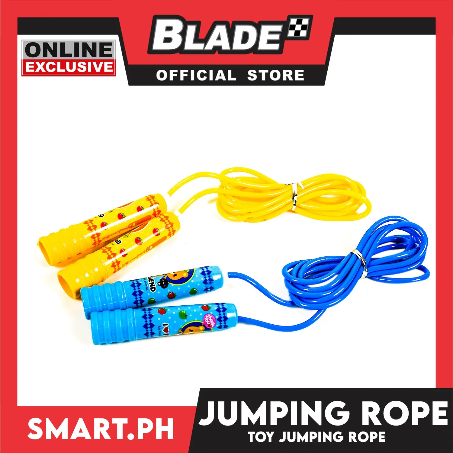 Gifts Plastic Jumping Rope 070-8860-3113 (Assorted Colors)