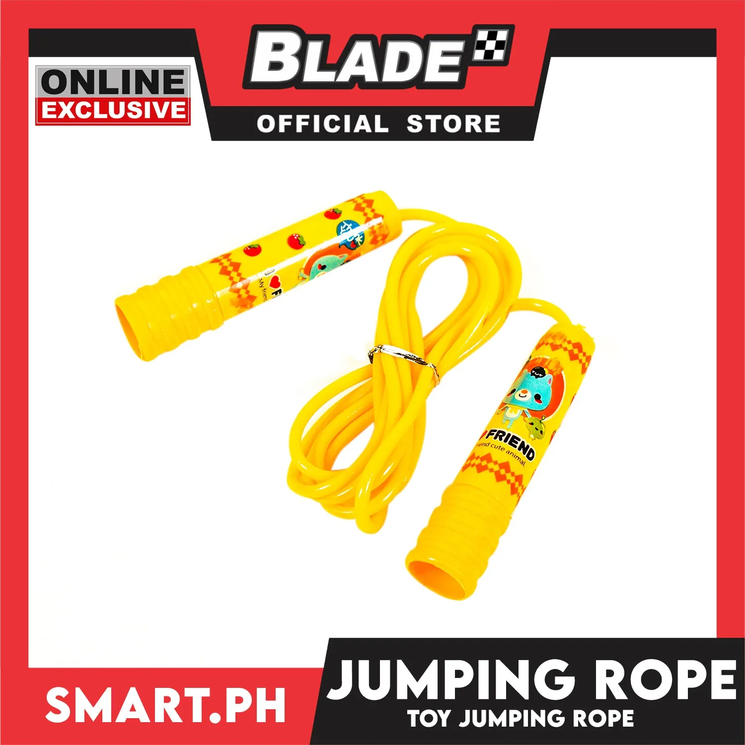 Gifts Plastic Jumping Rope 070-8860-3113 (Assorted Colors)