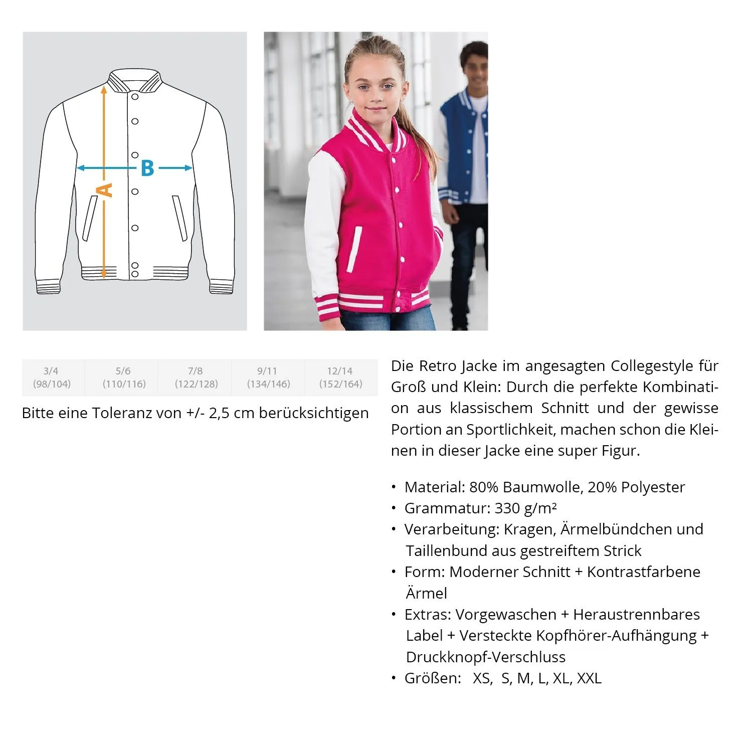 GipfelSteiger  - Kinder College Sweatjacke