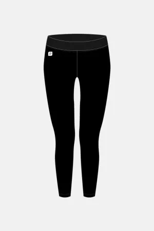Girls Black Elite Tights - Full Length