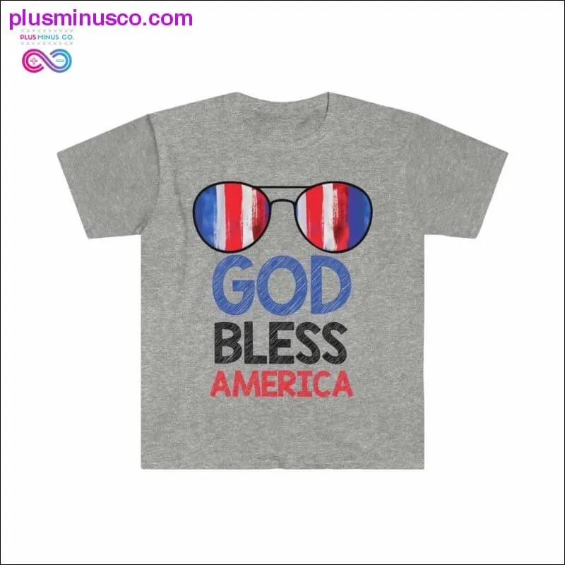 God Bless America Sunglasses Designed T-shirt