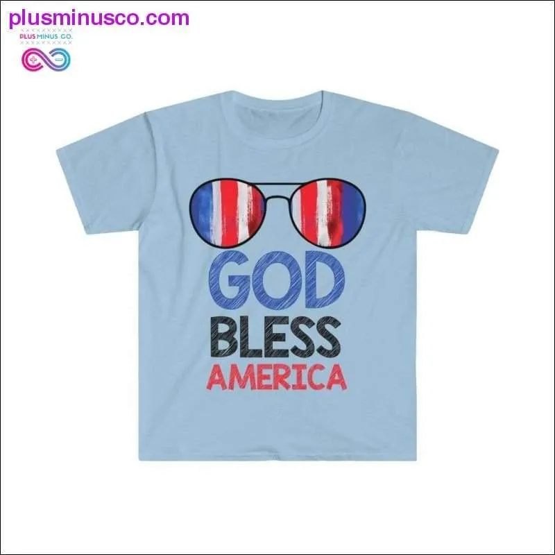 God Bless America Sunglasses Designed T-shirt