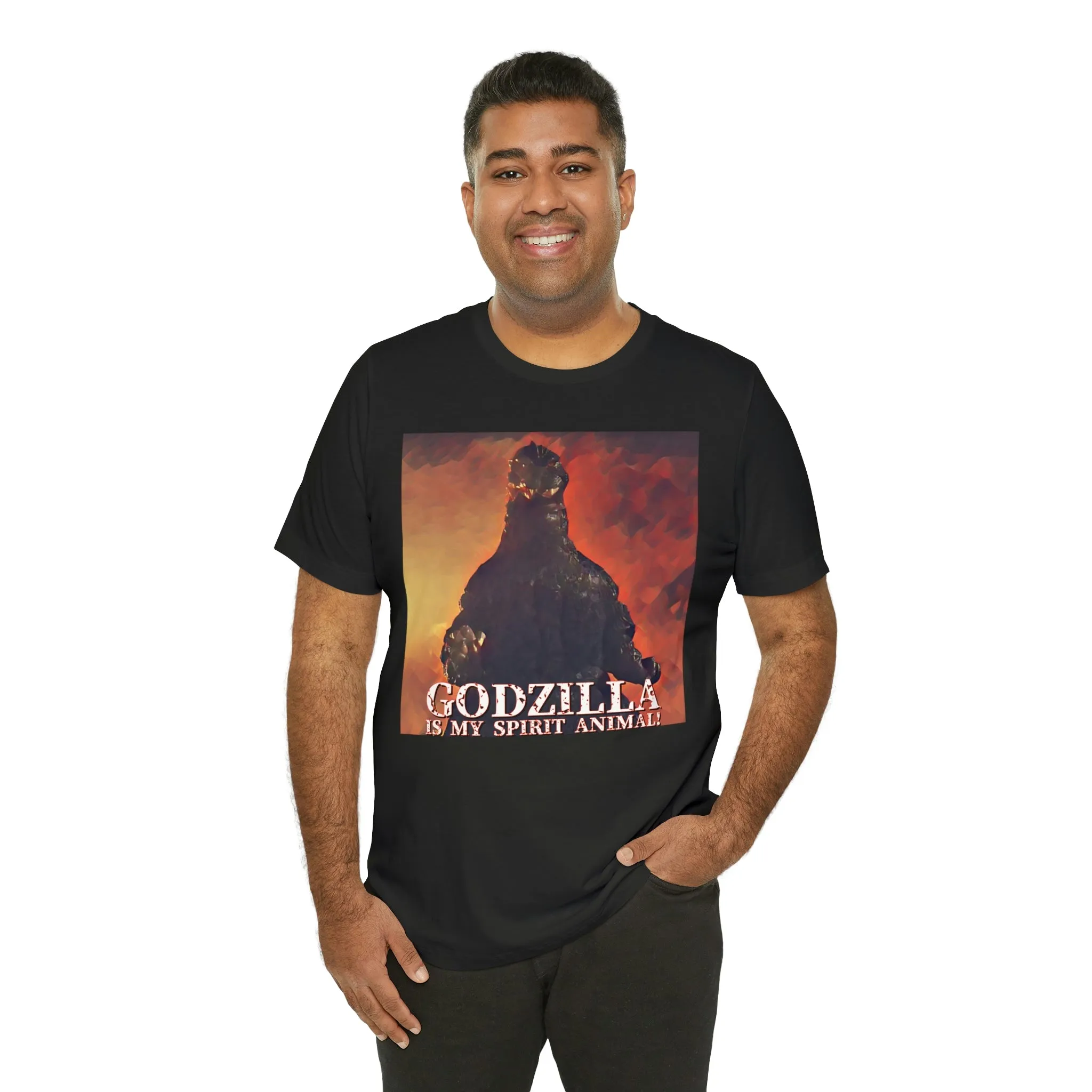 Godzilla Is My Spirit Animal! Short Sleeve Tee