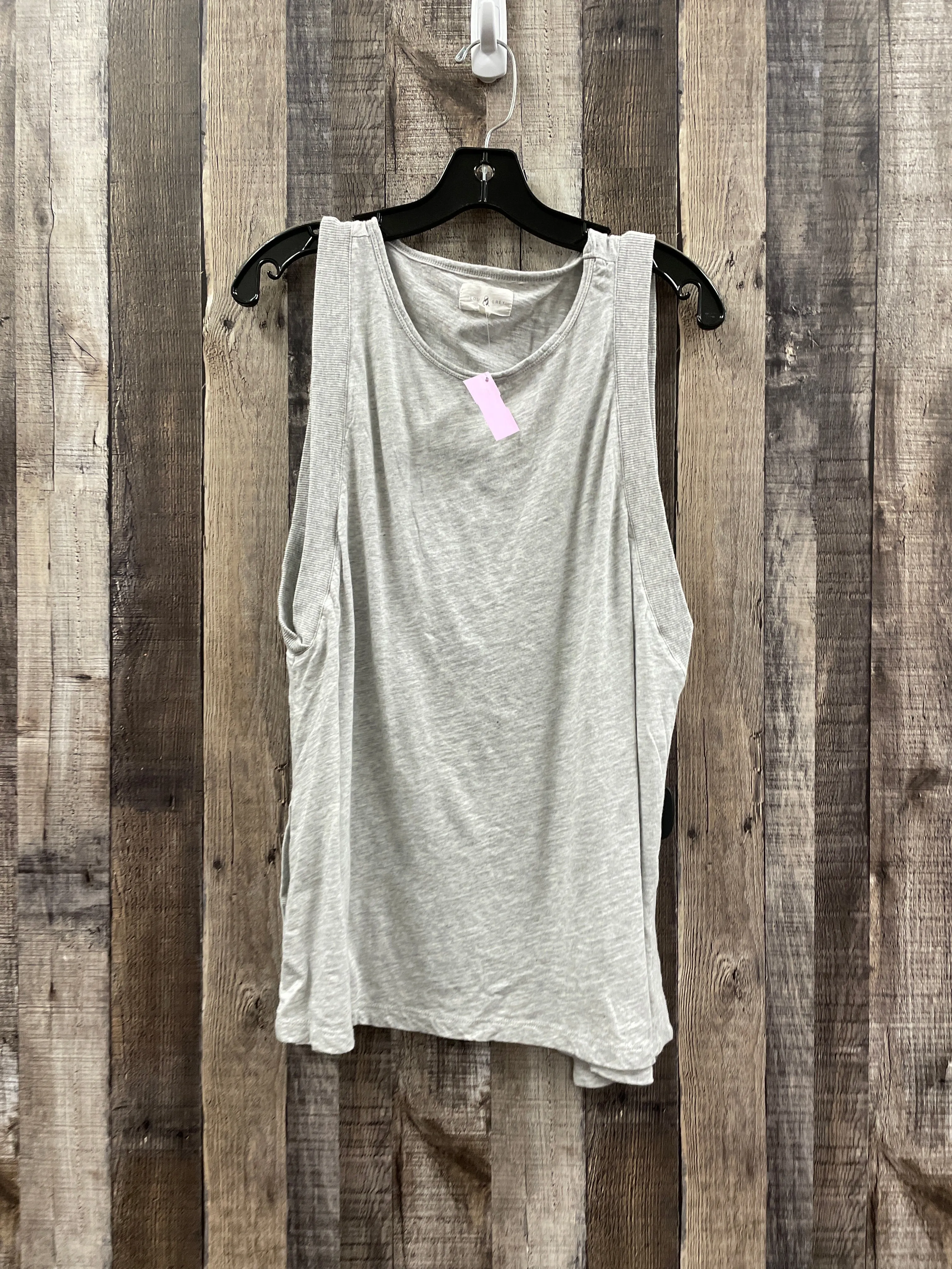 Grey Top Sleeveless Lou And Grey, Size L