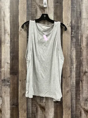 Grey Top Sleeveless Lou And Grey, Size L