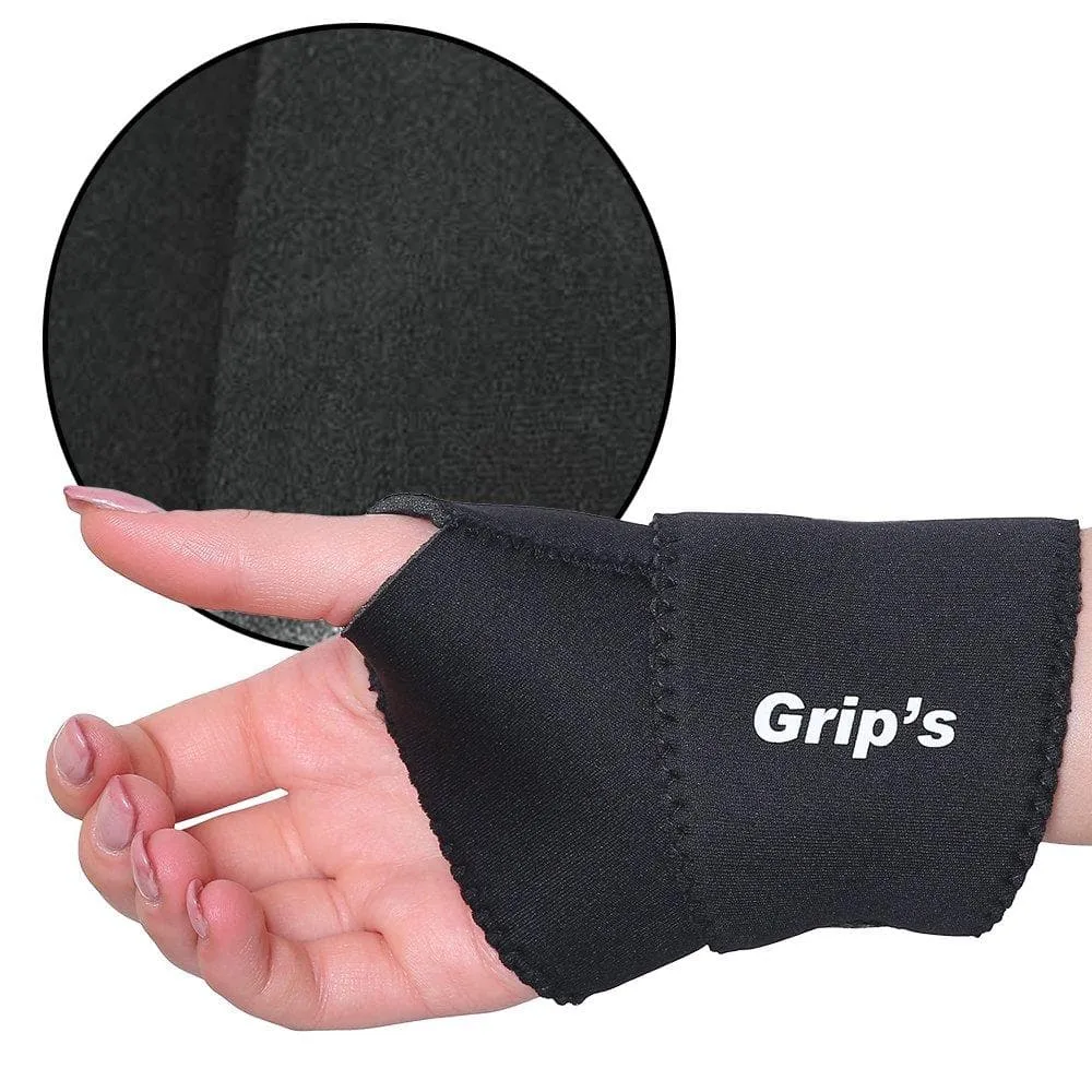Grip's Wrist Support/Wrist Brace/Wrist Grip for Pain/Gym/Exercises - Universal (C14) (Pack of 2)