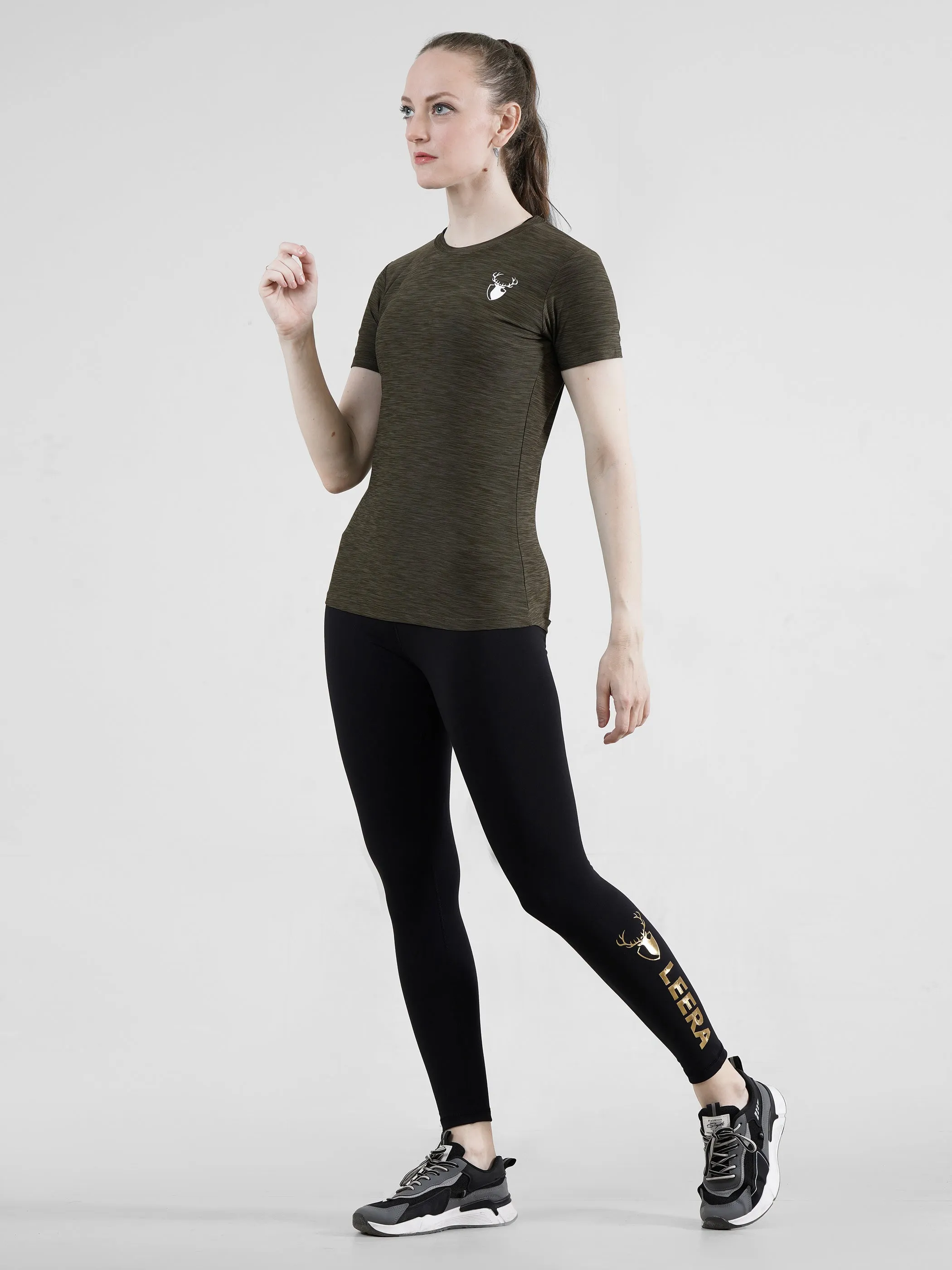 Heritage Training Tee in Olive