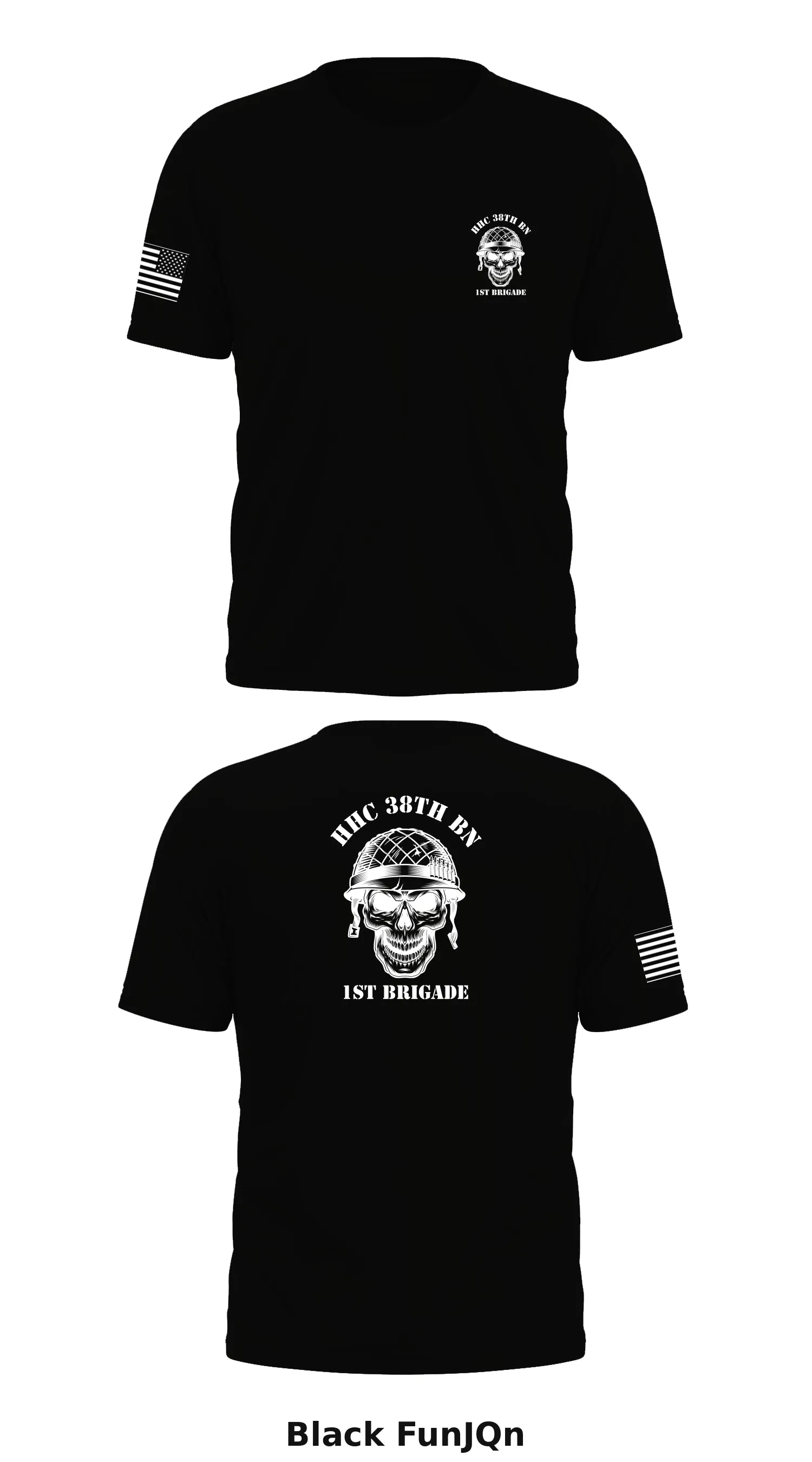 HHC 38th BN 1st Brigade Store 1 Core Men's SS Performance Tee - FunJQn