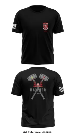 HHC, 52nd BEB, 2IBCT, 4ID Store 1 Core Men's SS Performance Tee - QcpFdr