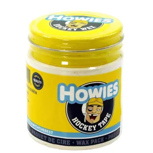 Howies Hockey Tape & Wax Mix Pack - 1 Wax, 3 White Stick Tape