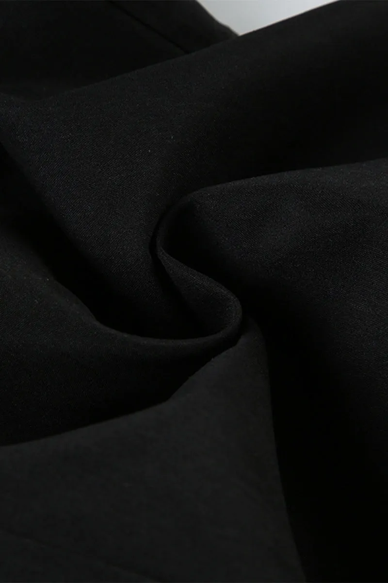 HPQ1136 Ribbon Wide-Legged Pants