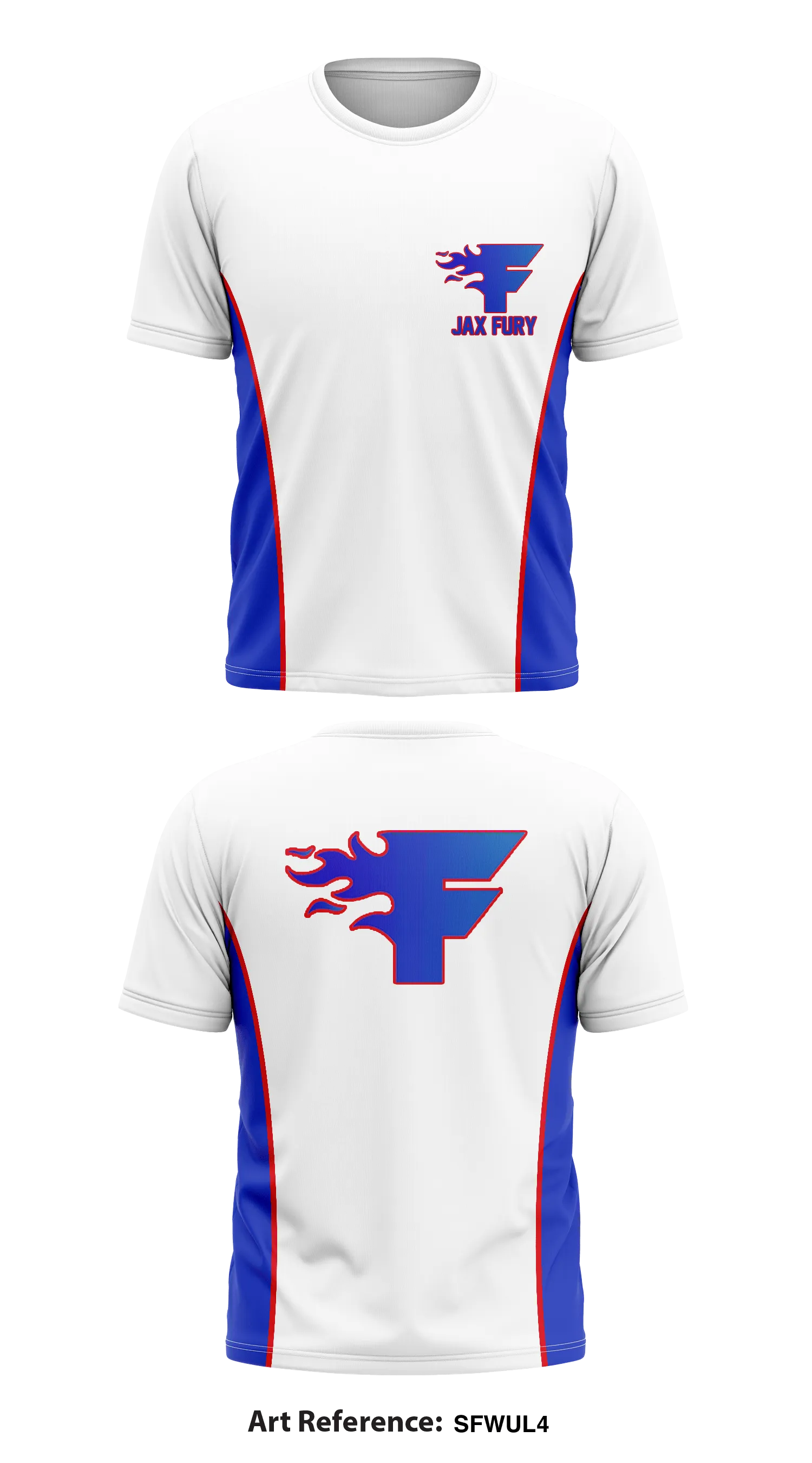 Jax Fury Core Men's SS Performance Tee - sFWUL4