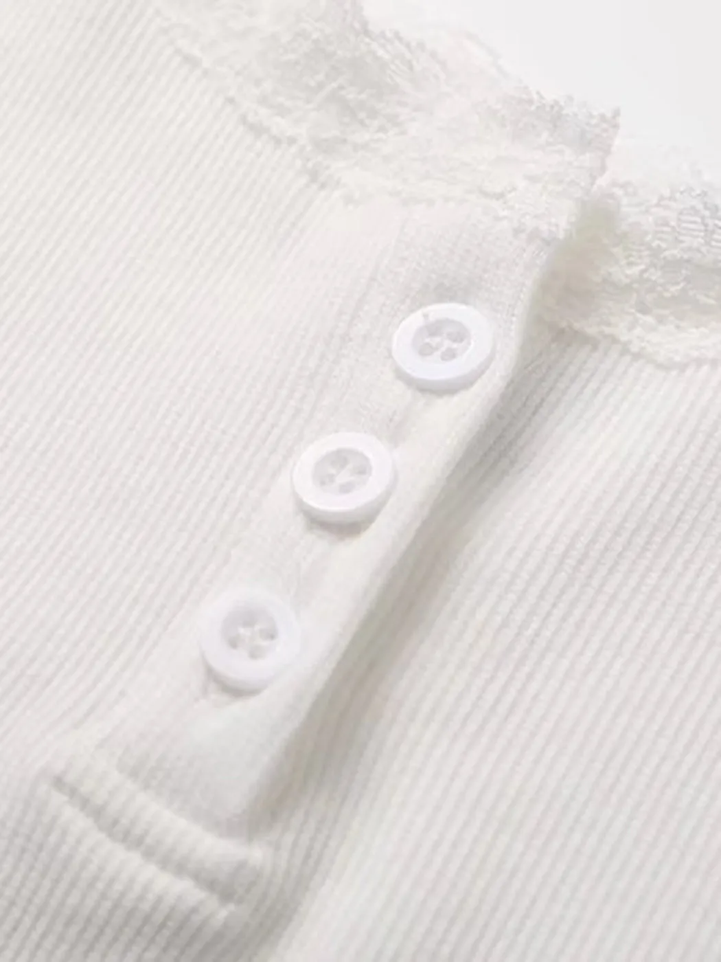 JazzHer Lace Trim Slim Crop Top Women 2025 Summer Sexy Sleeveless White Button Cotton Camisole Female Sweet Solid Cute Y2k Tank Tops
