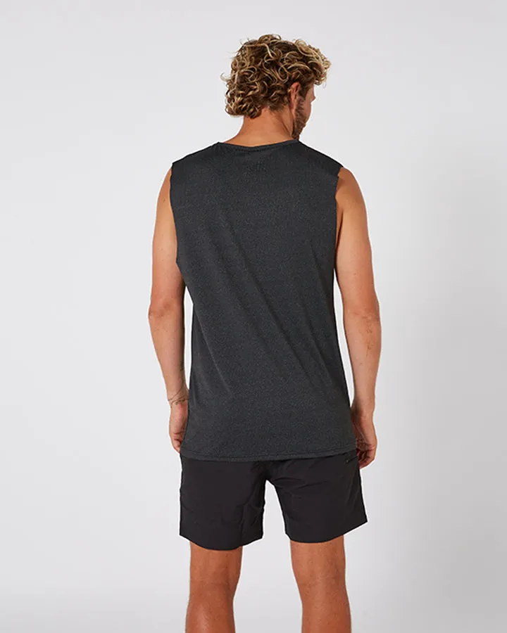Jetpilot All Day Mens Muscle Tee - Black