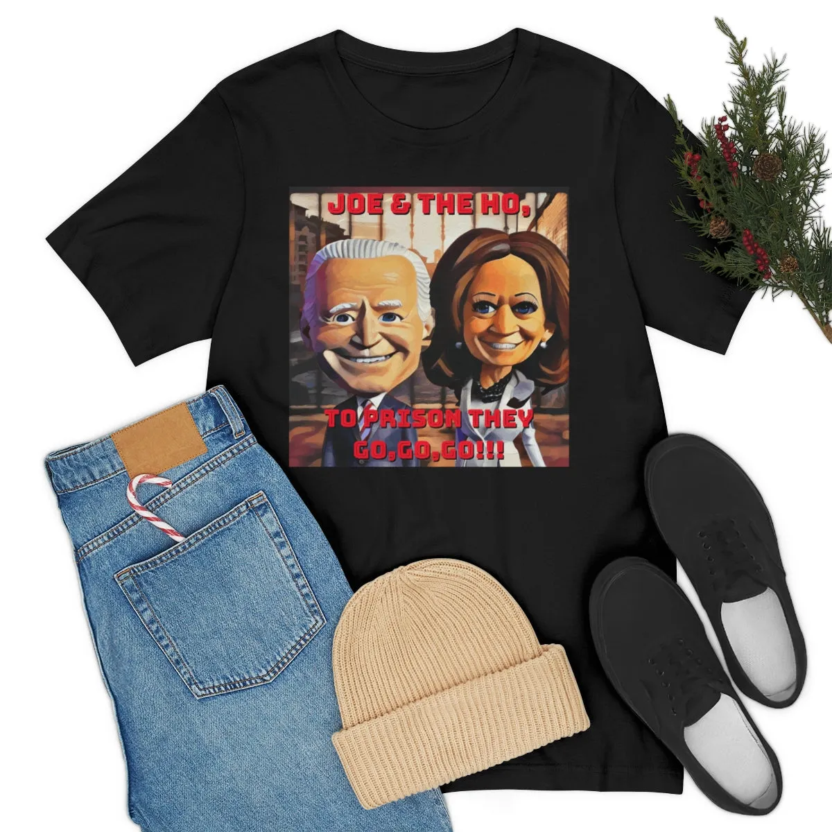 Joe & the Ho, To Prison They Go, Go, Go!!! Short Sleeve Tee