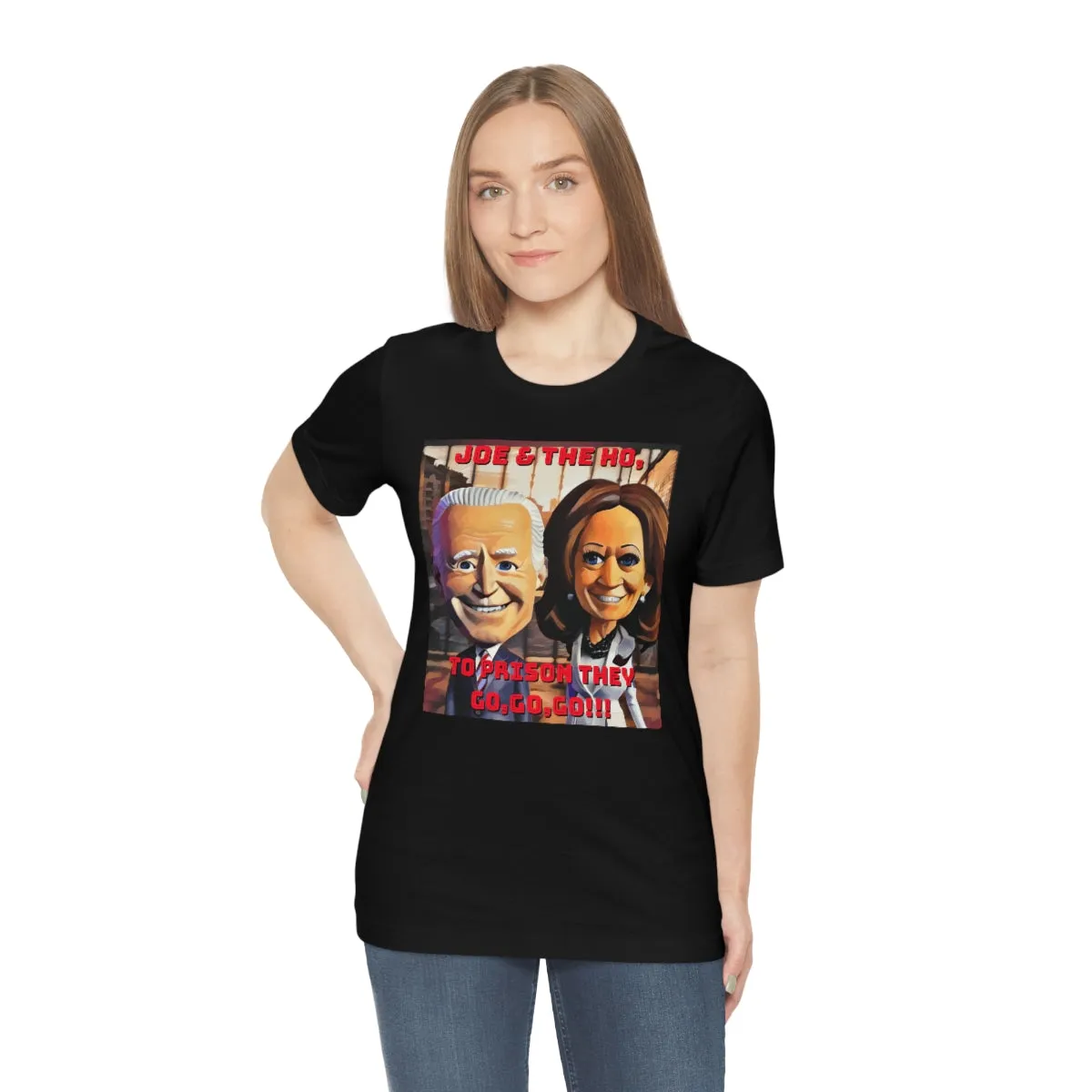 Joe & the Ho, To Prison They Go, Go, Go!!! Short Sleeve Tee