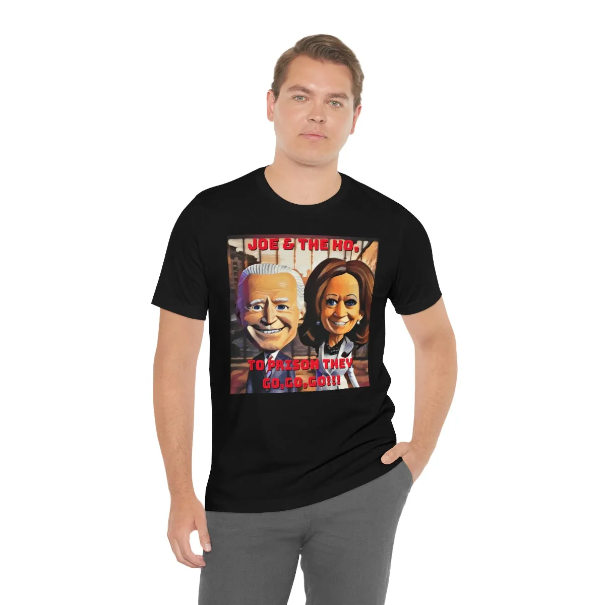 Joe & the Ho, To Prison They Go, Go, Go!!! Short Sleeve Tee