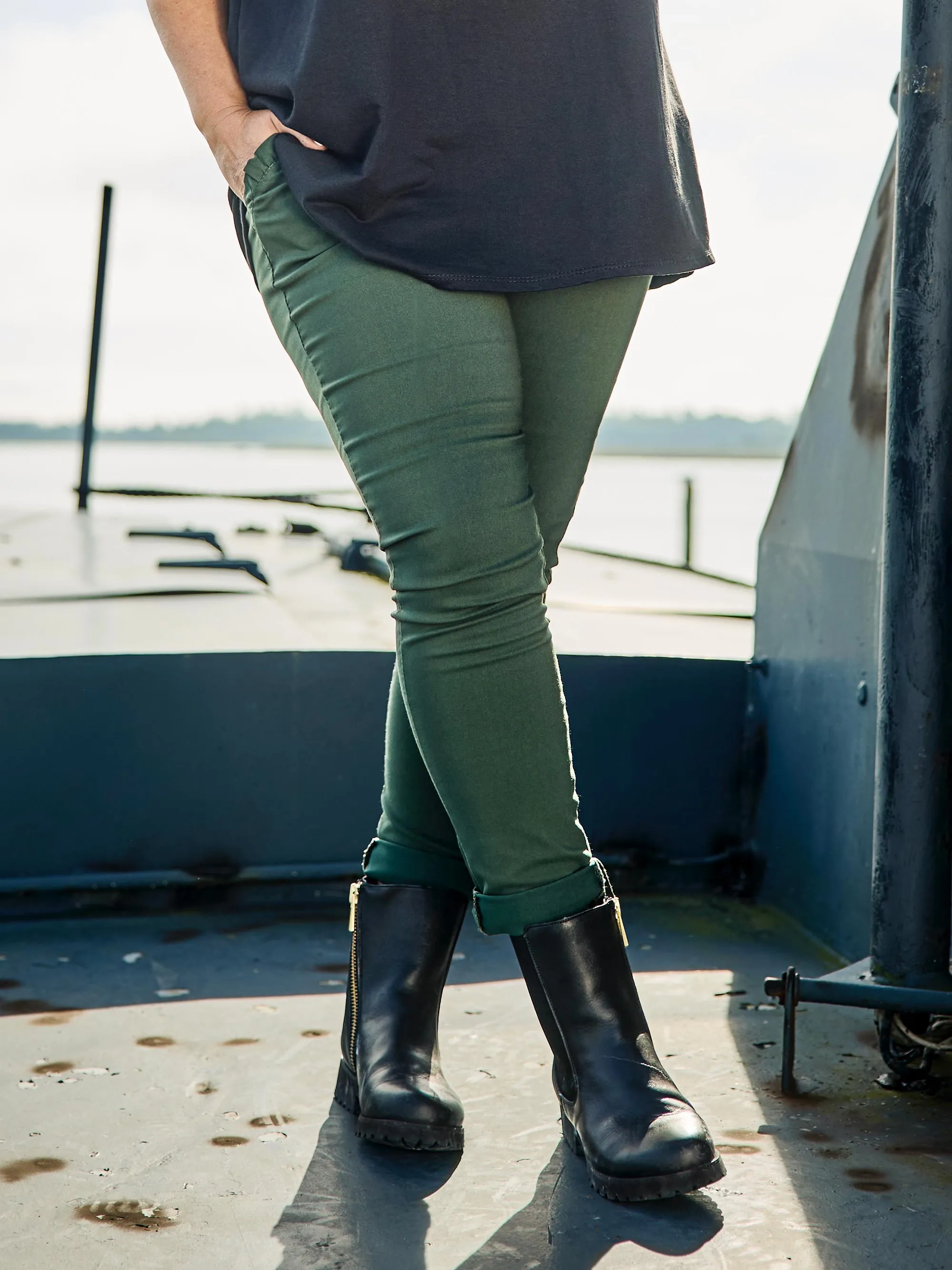 JOLLY PANTS - Olive