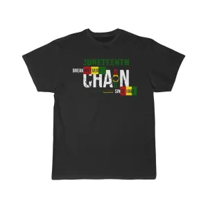 Juneteenth Unchained Men's Short Sleeve Tee