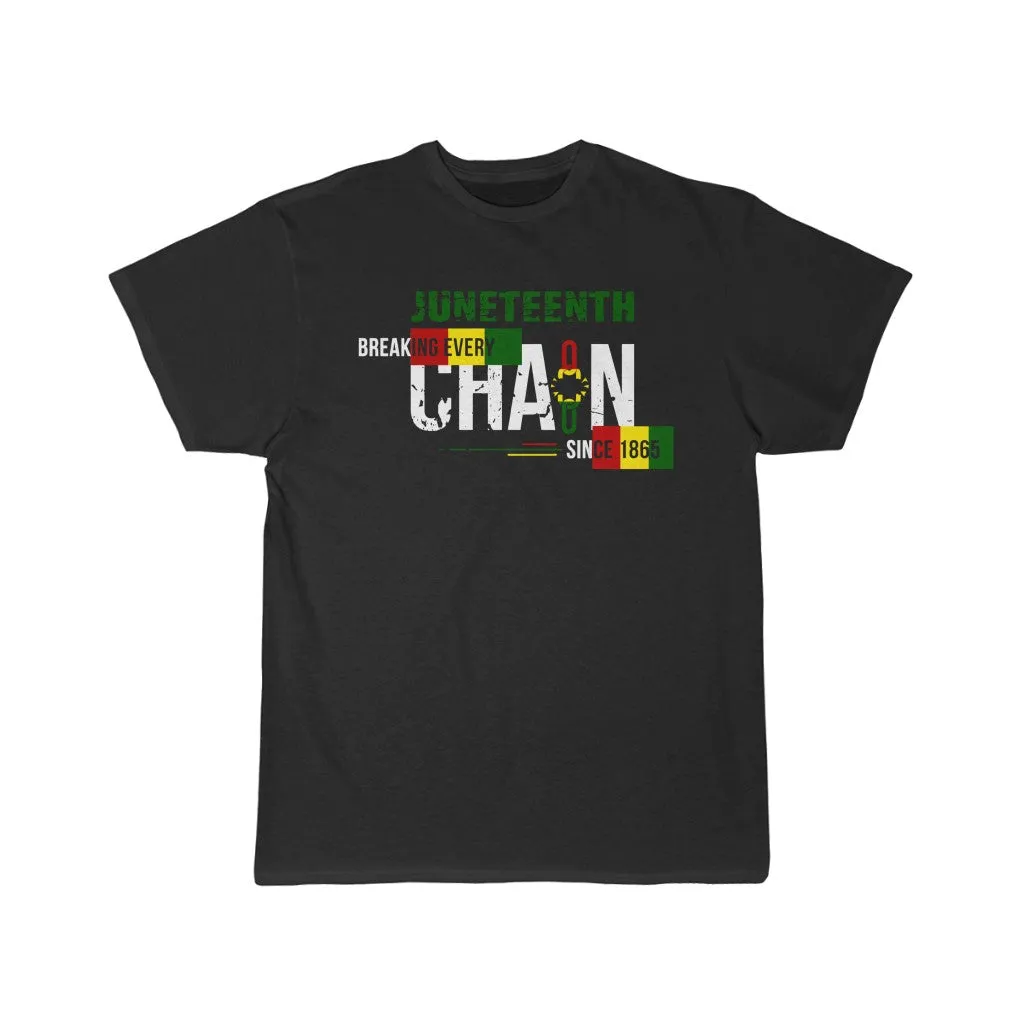 Juneteenth Unchained Men's Short Sleeve Tee