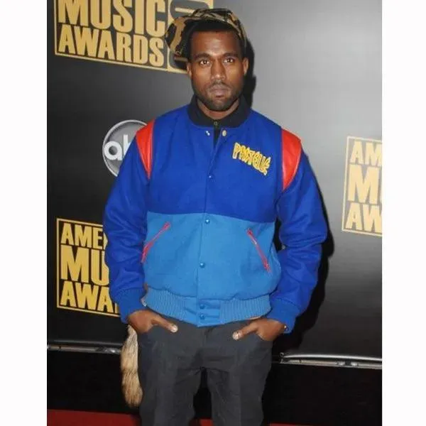 Kanye West Pastelle Varsity Jacket