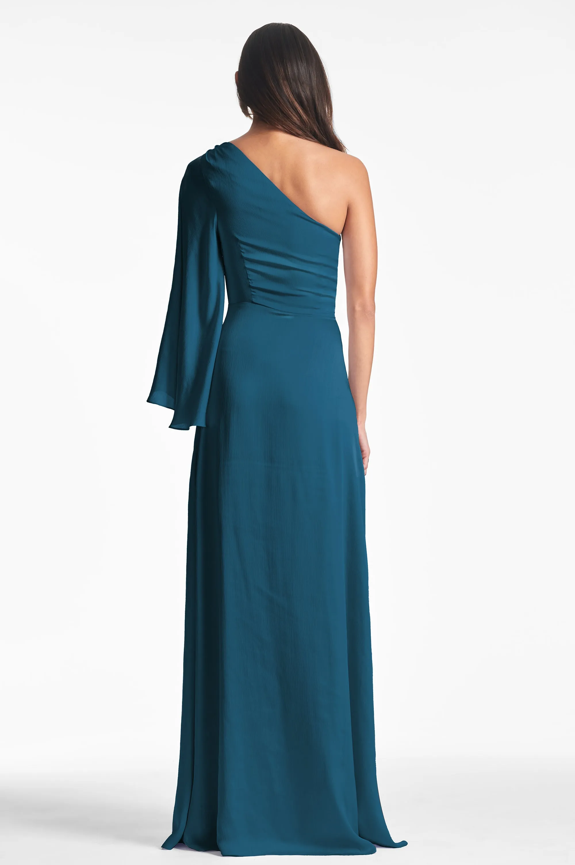 Keely Gown - Bottle Green - Final Sale