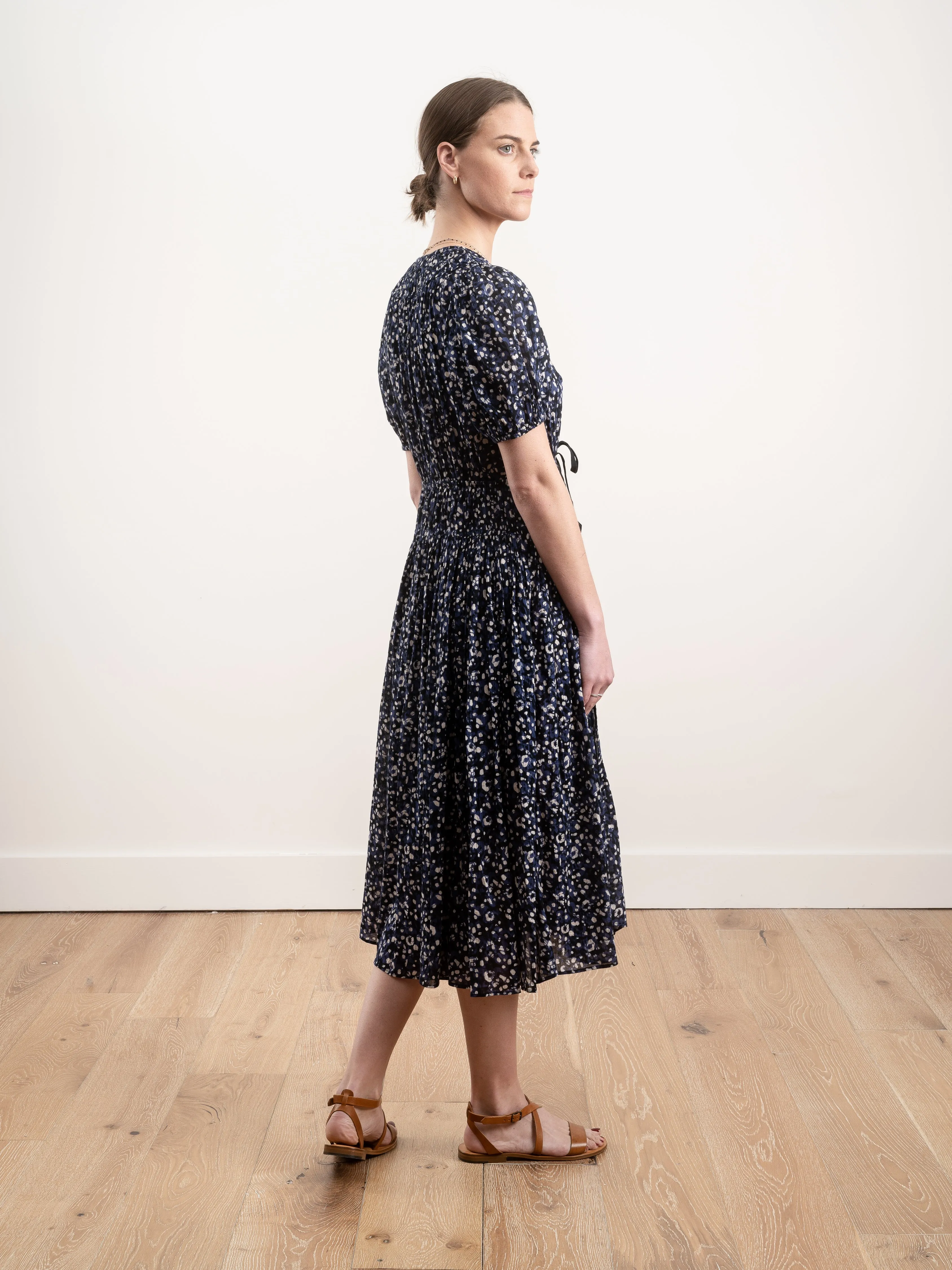 kemala dress - indigo