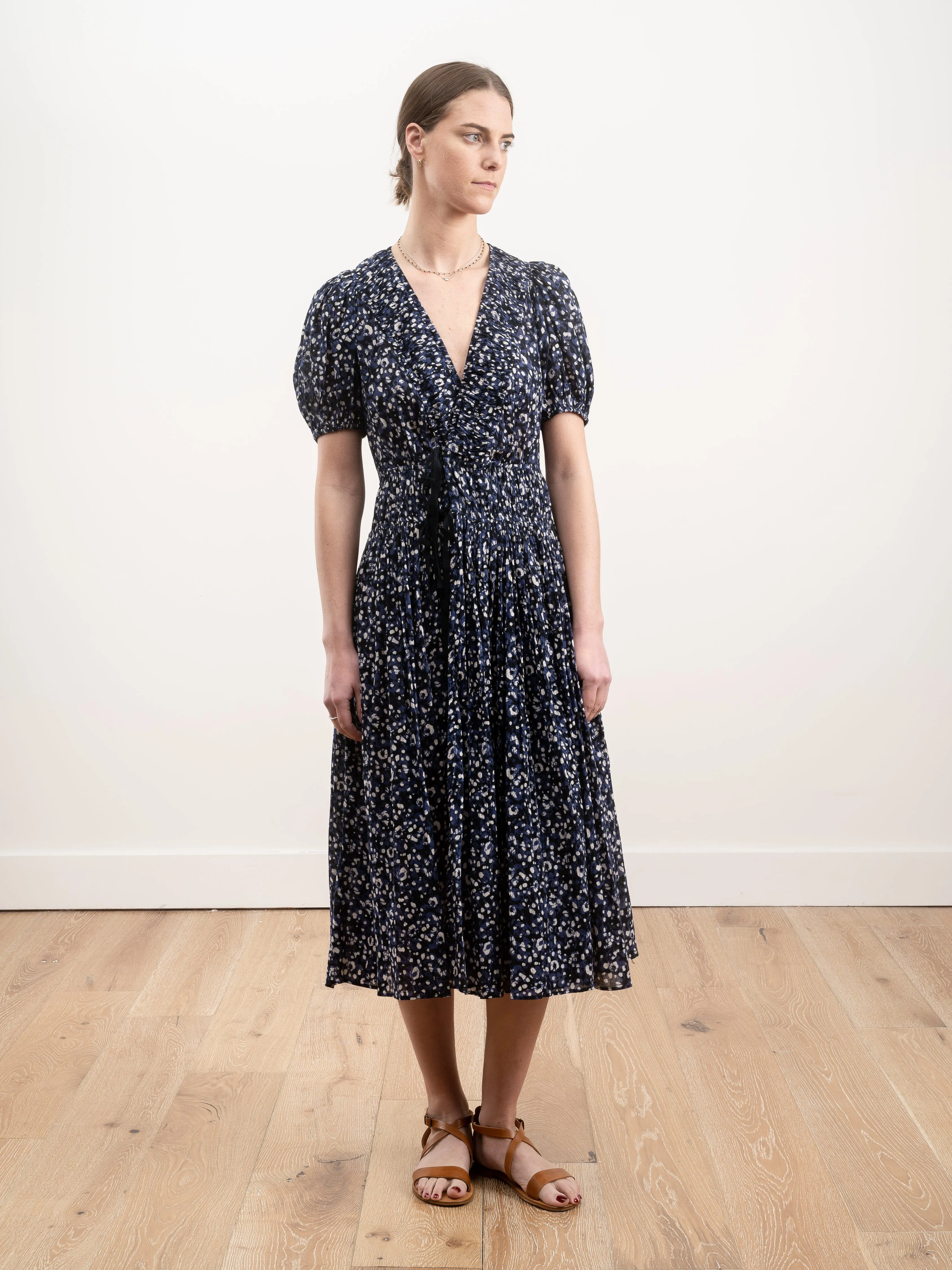 kemala dress - indigo