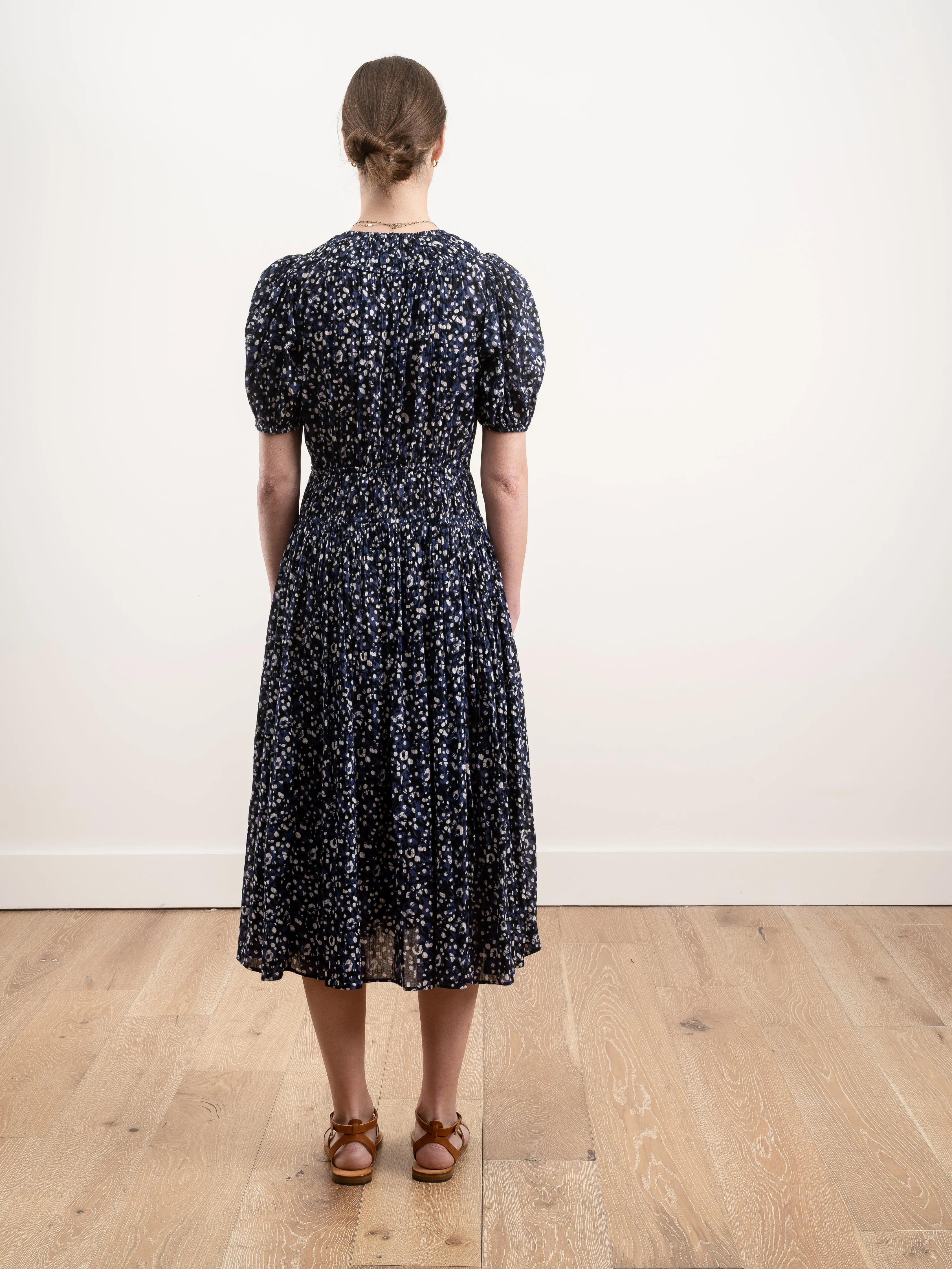 kemala dress - indigo