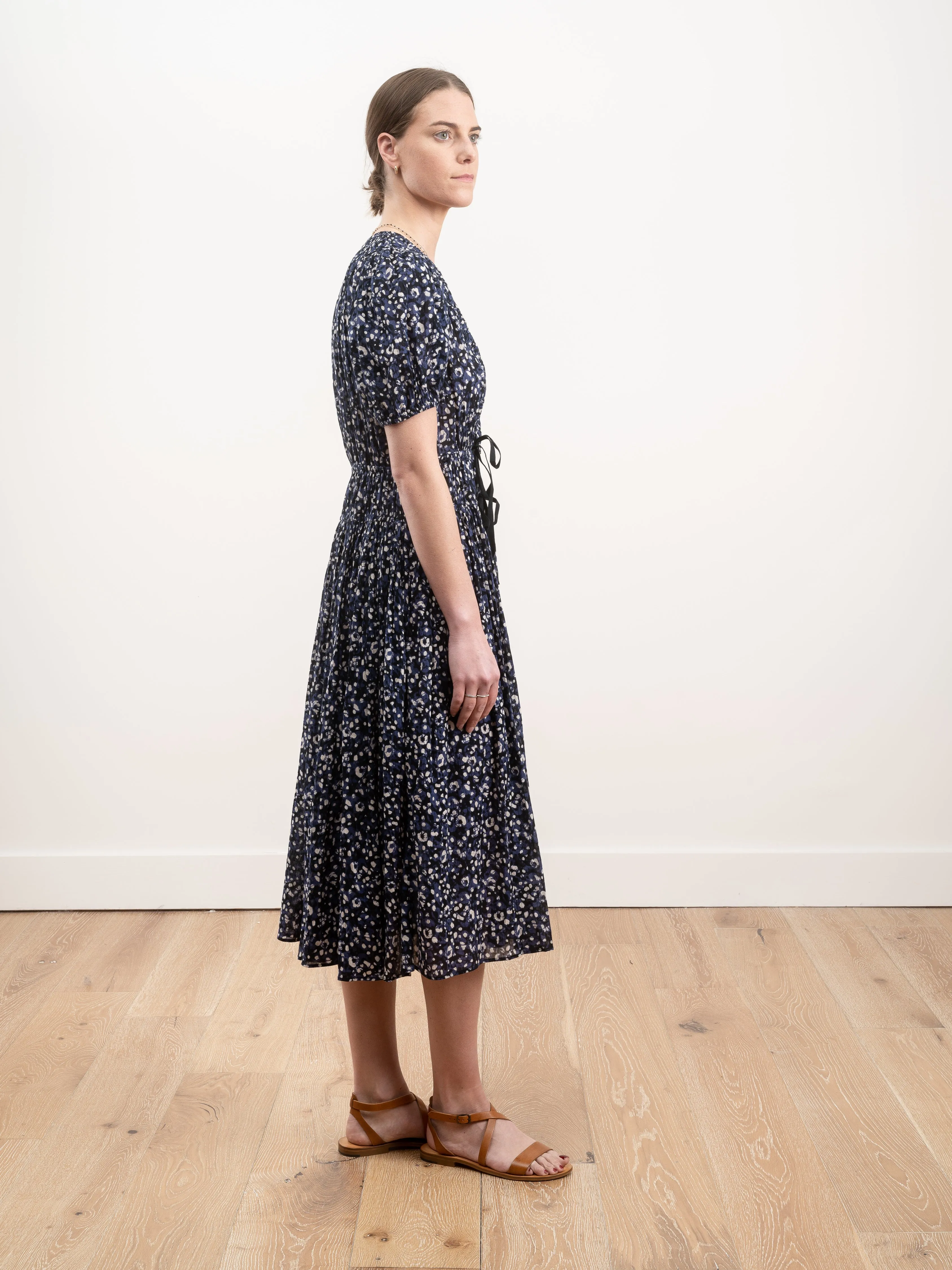 kemala dress - indigo