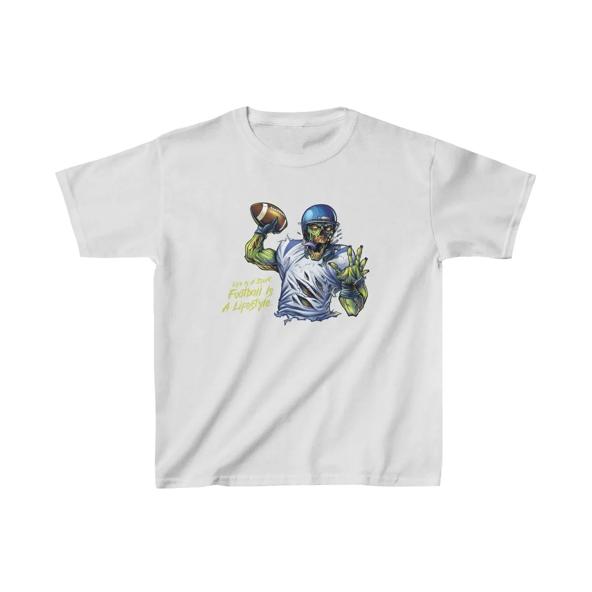 Kids Football Short Sleeve Tee