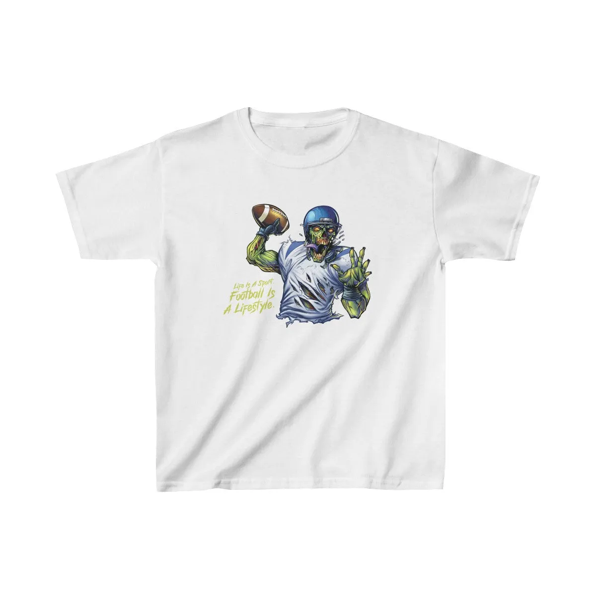 Kids Football Short Sleeve Tee