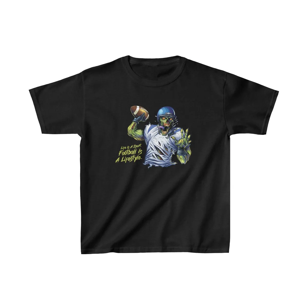 Kids Football Short Sleeve Tee