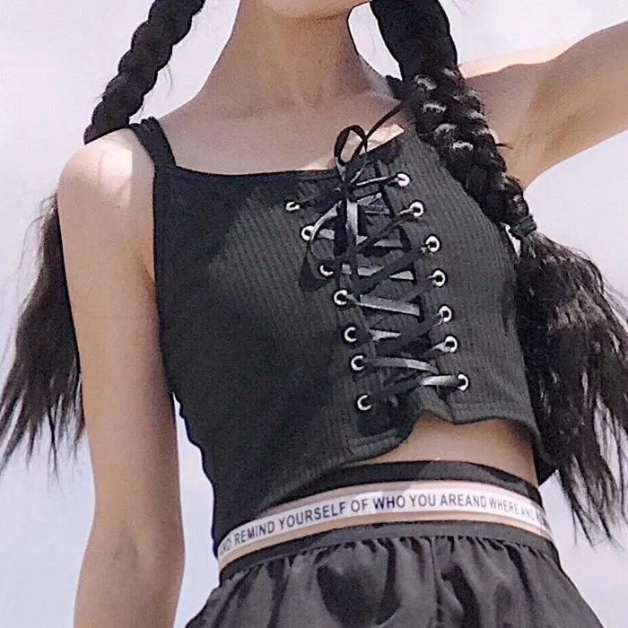 Korean Style Strappy Tank Top