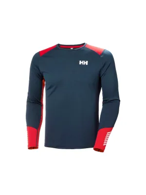Koszulka męska Helly Hansen Lifa Active Crew granatowy